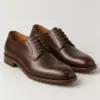 Classic Derby in dark brown leather, pair