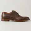Classic Derby in dark brown leather, side view